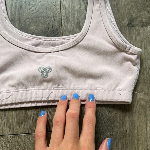 TNA butter mini bra top A/B cup light pink - Picture 5 of 5